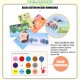 [Little B House] Basic/Advanced Early Education Color Shape Learning Flash Card 闪卡 Kad Flash - BT120