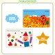 [Little B House] Basic/Advanced Early Education Color Shape Learning Flash Card Kad Flash - BT120