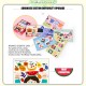 [Little B House] Basic/Advanced Early Education Color Shape Learning Flash Card Kad Flash - BT120