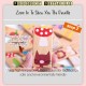 [Little B House] Wooden 28pcs Animal Solitaire Cognitive Wooden Domino Building Blocks Toy Set Blok Domino-BT123