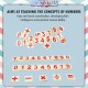 Little B House Wooden Mathematical Intelligence Stick Number Cards & Counting Rods Mainan Matematik - BKM33