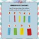 Little B House Wooden Mathematical Intelligence Stick Number Cards & Counting Rods Mainan Matematik - BKM33
