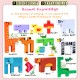[Little B House] Wooden Creative Animal 3D Building Blocks Montessori Toys for Kids 动物立体积木 Blok Haiwan - BT128