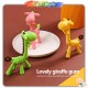 Little B House Baby Giraffe Teether Safety Silicone Teethers Baby Chew Tooth Toys Teether Bayi - BT01