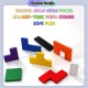 Little B House Wooden Tangram Tetris Jigsaw Building Blocks Toys Montessori Mainan Tetris - BT130