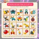 [Little B House] Wooden Pattern Animal Geronimo Animal Blocks Jigsaw Puzzle Kids Toys七巧板动物拼图 Montessori Teka Teki - BT135