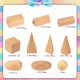 [Little B House] 10pcs 3D Geometric Mystery Bag Block Set Toys Shapes Montessori Toys Mainan Bentuk - BT145