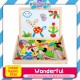 Little B House Learning Wooden Magnet Puzzle White&Black Broad Sketchpad Toys 双面画板拼图 Papan Putih&Hitam - BT24