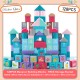 Little B House Wooden Building Blocks for Toddlers Preschool Intellectual Education Gift Blok Kayu - BT26