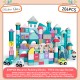 Little B House Wooden Building Blocks for Toddlers Preschool Intellectual Education Gift Blok Kayu - BT26