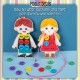 Little B House Wooden Sew-on Buttons Lacing Board String Clasp Threading Button Up Game Mainan Montessori - BT29