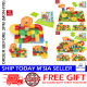 [Little B House] DIY Changeable Assemble Bricks Slide Block Set Puzzle Blok -BT150+1 Board