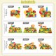 [Little B House] DIY Changeable Assemble Bricks Slide Block Set Puzzle Blok -BT150+1 Board