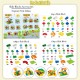 [Little B House] DIY Changeable Assemble Bricks Slide Block Set Puzzle Blok -BT150+1 Board