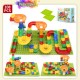 [Little B House] DIY Changeable Assemble Bricks Slide Block Set Puzzle Blok -BT150+1 Board