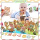 [Little B House] Wooden DIY 3D Puzzle Painting Colouring Animal Number Montessori Toy 涂颜色玩具 Mainan Mewarna - BT153