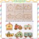 [Little B House] Wooden DIY 3D Puzzle Painting Colouring Animal Number Montessori Toy Mainan Mewarna - BT153