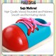 Little B House Lacing Shoe Tie a Shoe Wooden Toy Montessori Early Education Mainan Tali Kasut - BT30