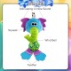 Little B House Newborn Cartoon Bed Hanging Rattle Handbells Teether Squeaker Plush Toys Rattle Bayi - BT38