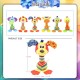 Little B House Newborn Cartoon Bed Hanging Rattle Handbells Teether Squeaker Plush Toys Rattle Bayi - BT38