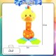Little B House Newborn Cartoon Bed Hanging Rattle Handbells Teether Squeaker Plush Toys Rattle Bayi - BT38