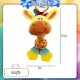Little B House Newborn Cartoon Bed Hanging Rattle Handbells Teether Squeaker Plush Toys Rattle Bayi - BT38