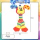 Little B House Newborn Cartoon Bed Hanging Rattle Handbells Teether Squeaker Plush Toys Rattle Bayi - BT38