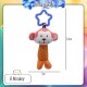 Little B House Newborn Cartoon Bed Hanging Rattle Handbells Teether Squeaker Plush Toys Rattle Bayi - BT38