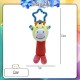 Little B House Newborn Cartoon Bed Hanging Rattle Handbells Teether Squeaker Plush Toys Rattle Bayi - BT38
