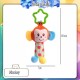 Little B House Newborn Cartoon Bed Hanging Rattle Handbells Teether Squeaker Plush Toys Rattle Bayi - BT38
