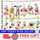 Little B House Baby Rattle Soft Toy Stroller Soothing Dolls Animal Bed Hanging Toy Patung Bayi - BT39