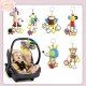 Little B House Baby Rattle Soft Toy Stroller Soothing Dolls Animal Bed Hanging Toy Patung Bayi - BT39