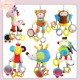 Little B House Baby Rattle Soft Toy Stroller Soothing Dolls Animal Bed Hanging Toy Patung Bayi - BT39