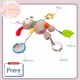 Little B House Baby Rattle Soft Toy Stroller Soothing Dolls Animal Bed Hanging Toy Patung Bayi - BT39