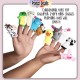 Little B House Happy Monkey Animals Finger Puppets Story Telling Montessori Toy Patung Jari - BT42