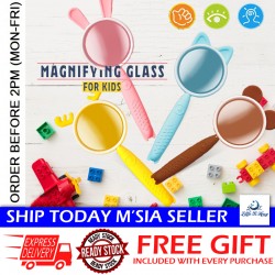 [Little B House] Little Scientist Magnifying Glasses HD Insect Viewer Tools for Kids Observation Kaca Pembesar - BT157