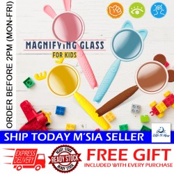 [Little B House] Little Scientist Magnifying Glasses HD Insect Viewer Tools for Kids Observation放大镜 Kaca Pembesar - BT157