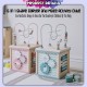 [Little B House] Wooden Activity Cube Toy Maze Shape Sorter Educational Montessori Toy Mainan Manik - BT159