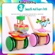 [Little B House] Wooden Pull Rotating Butterfly Wheel Car Baby Walker Toys Children's Trolley Carousel Toy学步车玩具 -BT160
