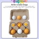 [Little B House] Wooden Egg Toys 3 Pairs Artificial Nest Fake Eggs Kitchen Pretend Play Toy Mainan Telur-BT164