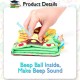 Little B House Baby Soft Toys Animal Cloth Book Newborn Early Fabric Book Rattles Toy Buku Kain - BKM01