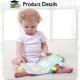 Little B House Baby Soft Toys Animal Cloth Book Newborn Early Fabric Book Rattles Toy Buku Kain - BKM01