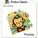 Little B House Baby Soft Toys Animal Cloth Book Newborn Early Fabric Book Rattles Toy Buku Kain - BKM01
