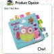 Little B House Baby Soft Toys Animal Cloth Book Newborn Early Fabric Book Rattles Toy Buku Kain - BKM01