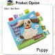 Little B House Baby Soft Toys Animal Cloth Book Newborn Early Fabric Book Rattles Toy Buku Kain - BKM01