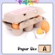 [Little B House] Wooden Egg Toys 3 Pairs Artificial Nest Fake Eggs Kitchen Pretend Play Toy Mainan Telur-BT164