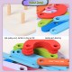 [Little B House]Wooden Geometric Shape Column Set Digital/Letter Blocks Board Game Mainan Montessori-BT165