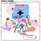 Little B House Small Doctor Children Simulation Medicine Box Toys Pretend Play 医生护士玩具 Mainan Doktor - BT57