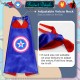 Little B House Halloween Costume Cape Cosplay Cloak Suit Blindfold Shawl Kostum Hero - HW05