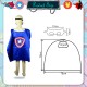 Little B House Halloween Costume Cape Cosplay Cloak Suit Blindfold Shawl Kostum Hero - HW05
